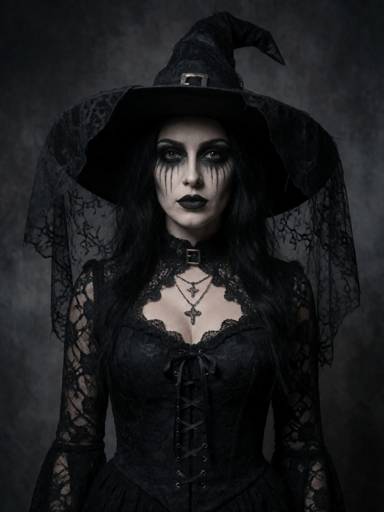 Goth Witch Makeup