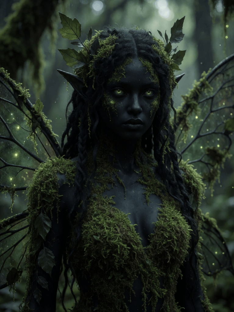 Dark Forest Fairy Costume