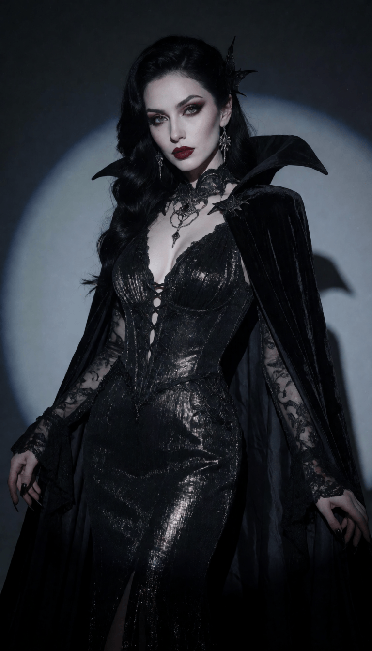 Vampire Lady of the Night Costume