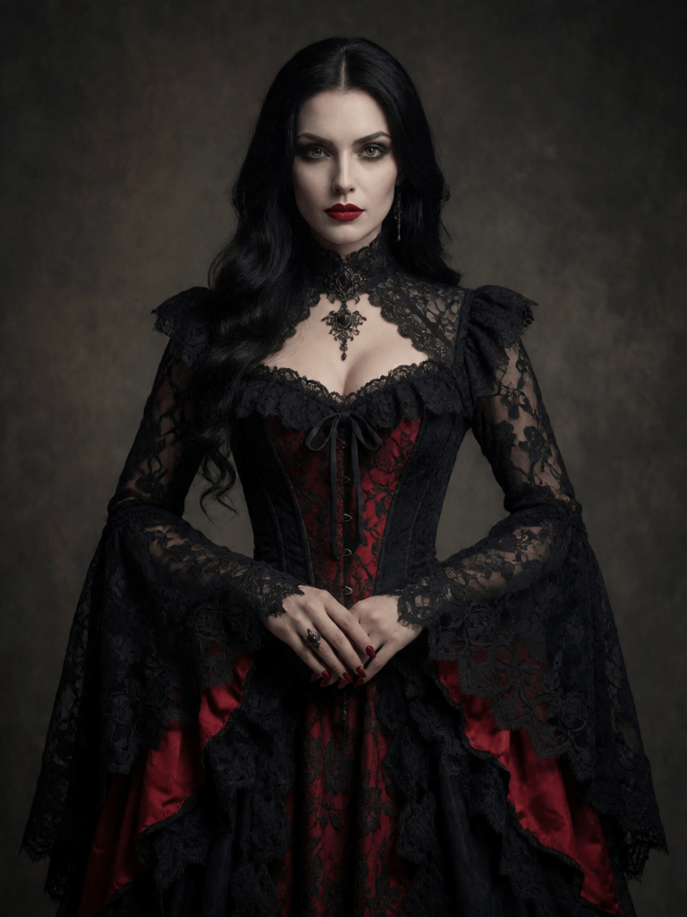 Victorian Vampire Queen Costume