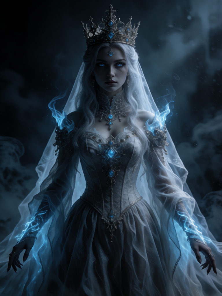 Cursed Wedding Queen Costume
